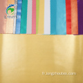 Tissu d&#39;aluminium 100D Spandex Satin